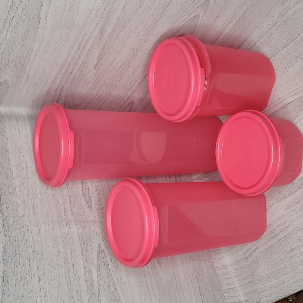 Tupperware Modular Mates Rounds Set of 4 New